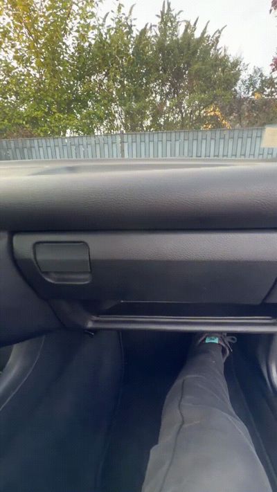 Glove box handle e36 compact