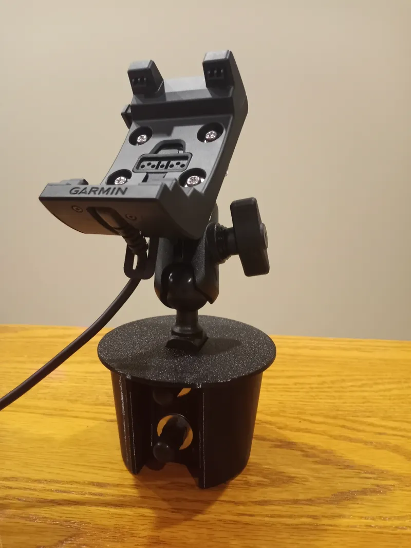 Garmin Montana Handlebar to Cup Holder Adapter