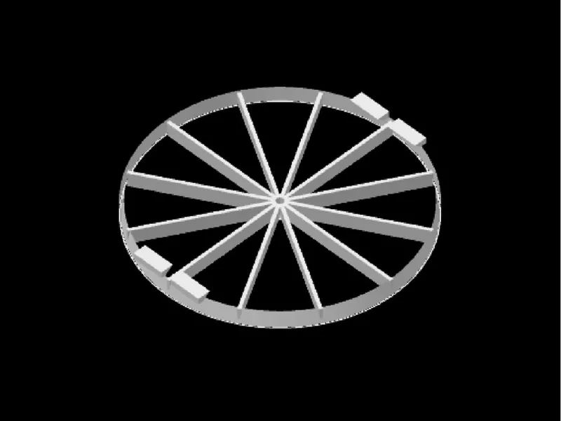 12" Pastry Cutter