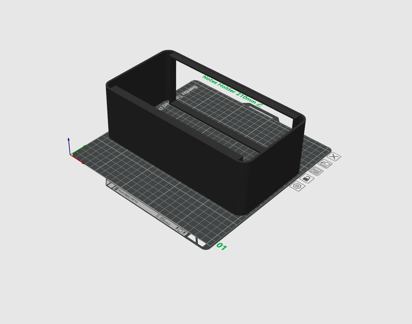 Miniatura 4 do modelo 3D Notes Holder - everyday essentials