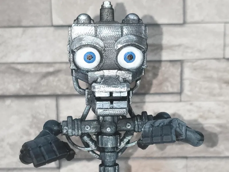 Figura del endoesqueleto de FNAF estilo Funko 