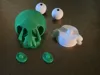 Parts 1plate 3color 0.2mm layer, 2 walls, 10% infill