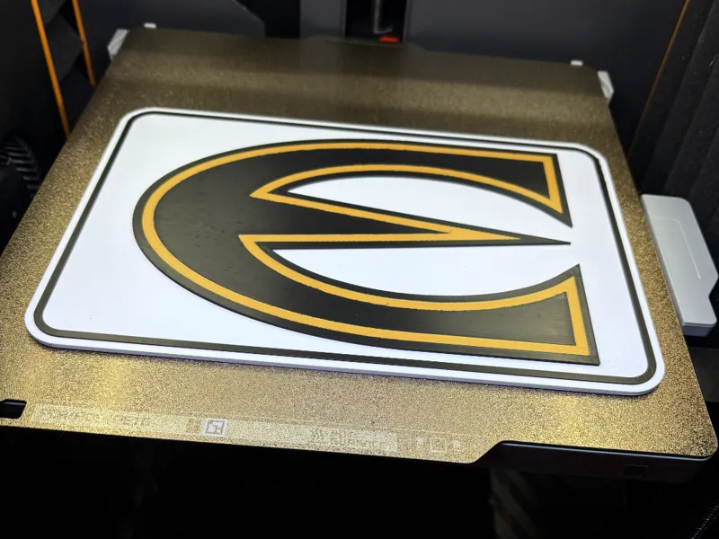 Emporia State University Logo Plate