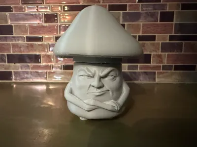 mushroom man secrect container
