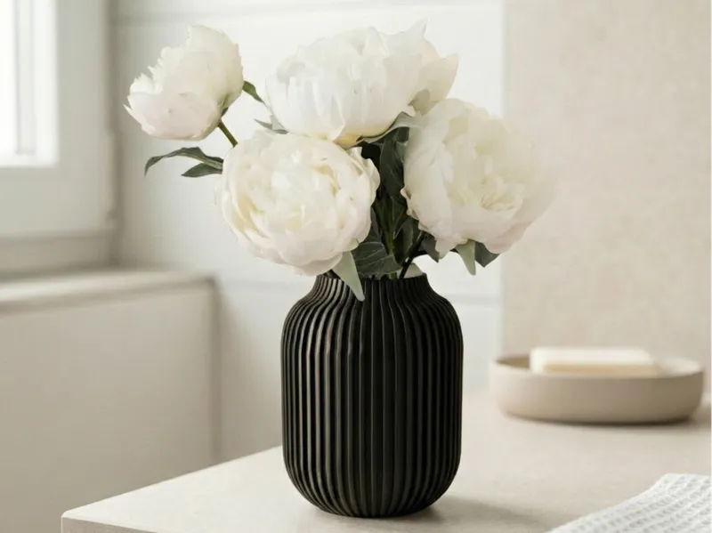 modern striped Vase 