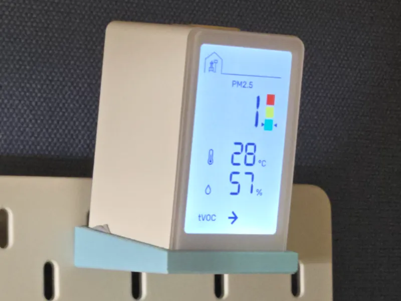 Ikea Vindstyrka Skadis For Air Quality Hygrometer