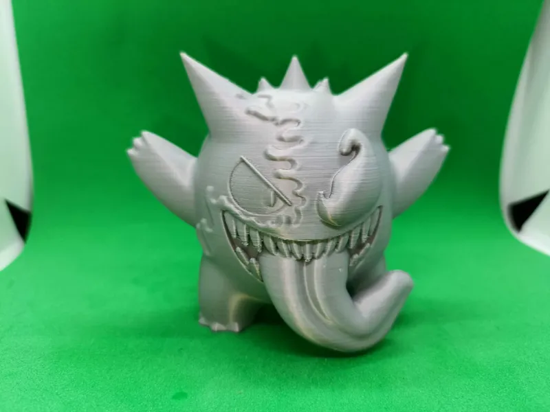 Gengar Venom Symbiote Crossover Figurine Fanart