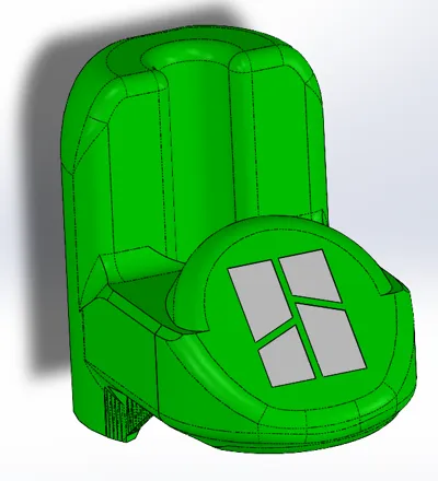 YABC bambu lab ams feeder button cover