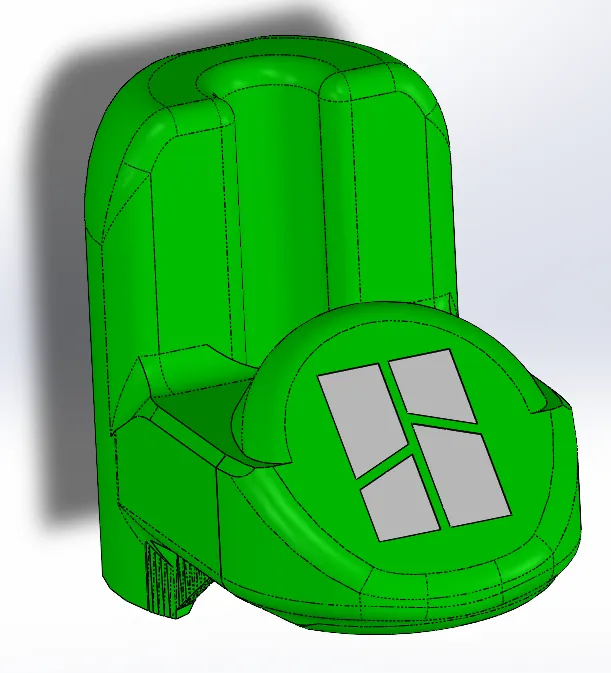 YABC bambu lab ams feeder button cover