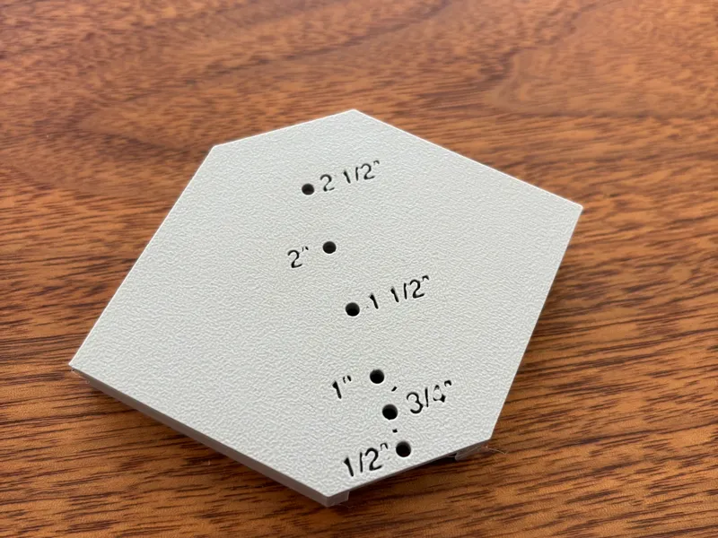 Feet Drill Guide for Cutting Boards