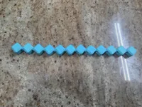 Serpent articulé en cubes flexibles — photo 2