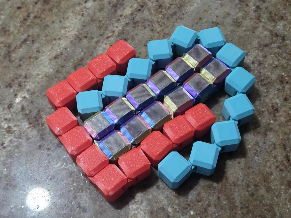 Flexi-cube snake by LinksLabs3D MakerWorld: Download Free 3D Models