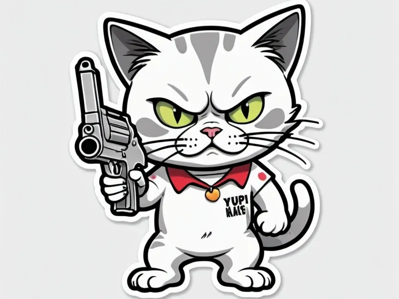 kitty keychain