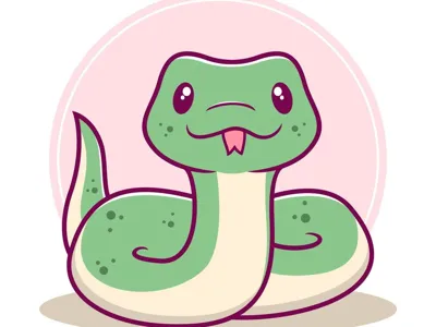 Cute snake puzzle