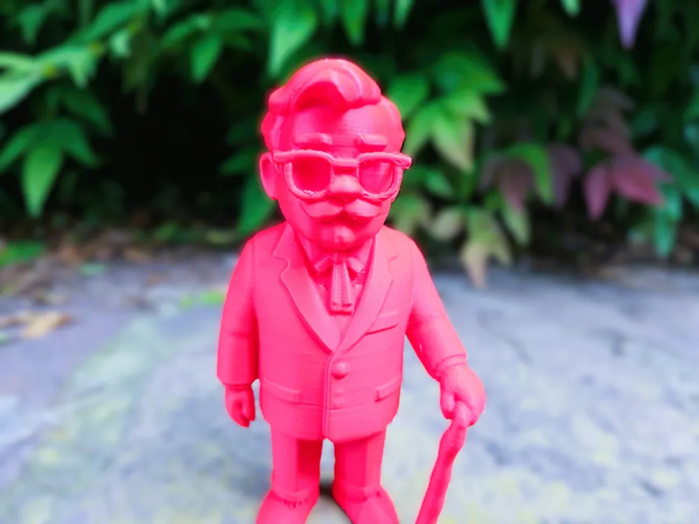 KFC Colonel Sanders figure by dubmehard MakerWorld: Download Free 3D Models