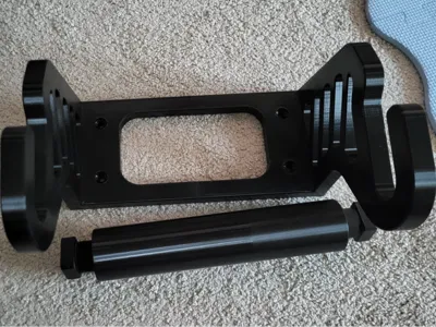 Massive paper towel holder