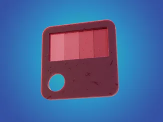 Fillament swatch (small with transparency)