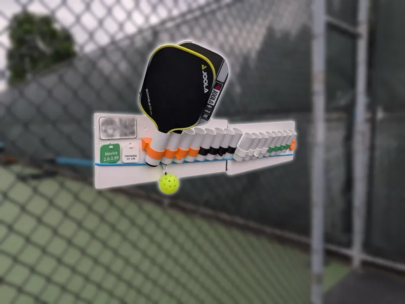 Pickleball Paddle Queue
