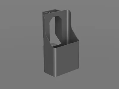H2D Poop Bucket Bin. No screws/magnet