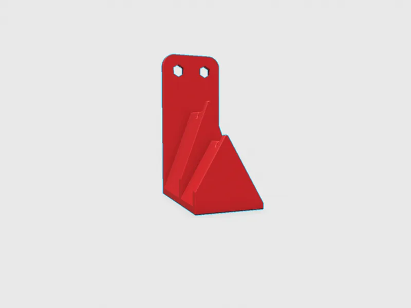 Sliding T-Bevel Wall Mount Holder