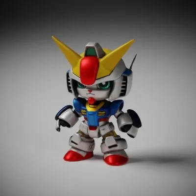 Miniatura 1 do modelo 3D 猫猫高达