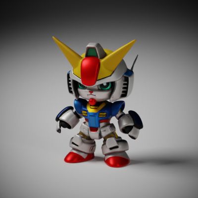 Miniatura 2 do modelo 3D 猫猫高达
