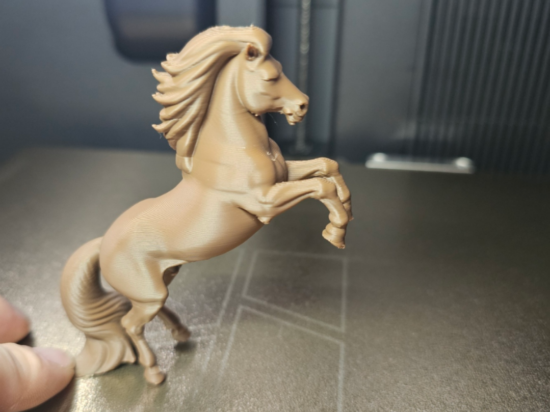 Rearing Horse Powerful Stallion Tiere aus a. Welt