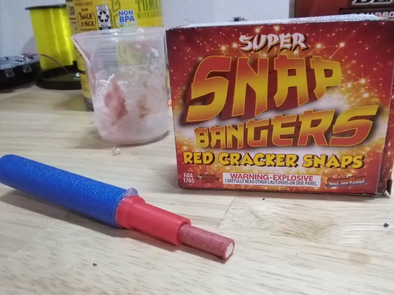 V2 (Functional) Explosive nerf dart 