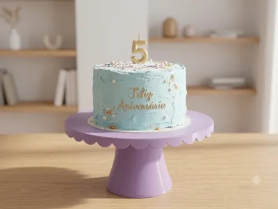 Scalloped Cake Stand