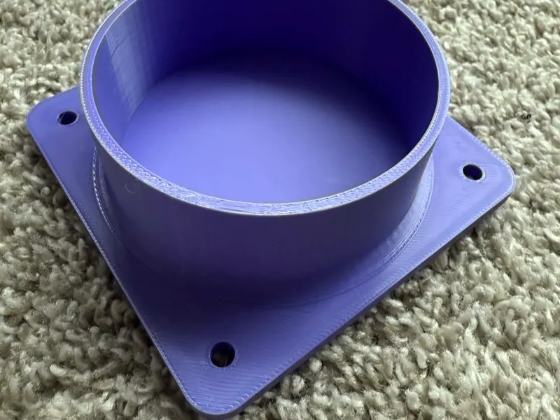2.5 Inch PVC Pipe Wall Mount