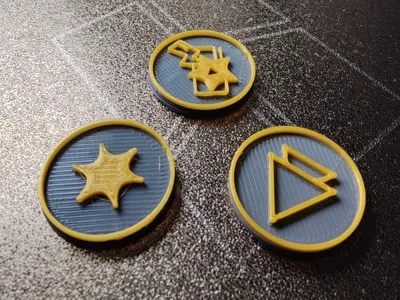 Pokemon TCG actions markers