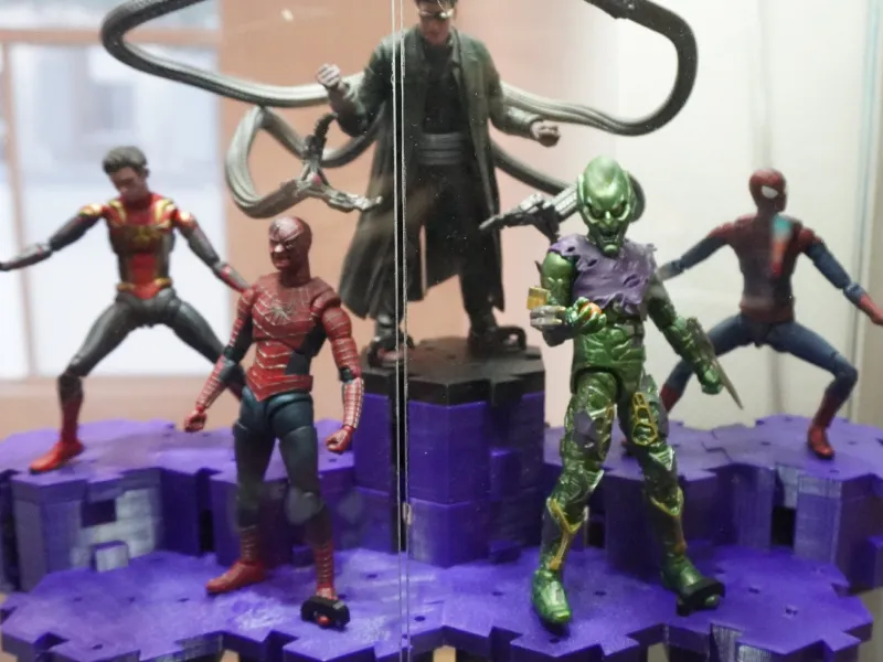 Action figure base stand 2 in 1 by DrBlade Customs