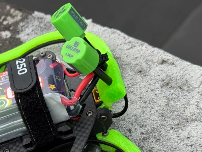 Foldable Dual-Antenna Mount for Sub250 Dollyfly25