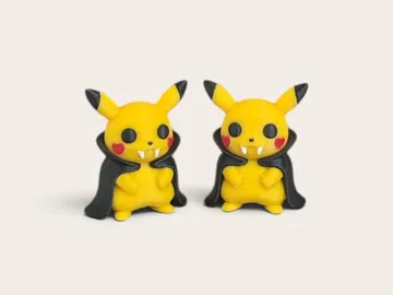 Figura decorativa: Vampire Pikachu - Mini Chibi - Halloween Edition — vista de referencia 3