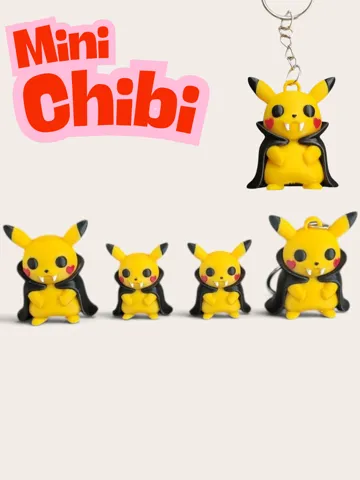 Figura decorativa: Vampire Pikachu - Mini Chibi - Halloween Edition — vista de referencia 2