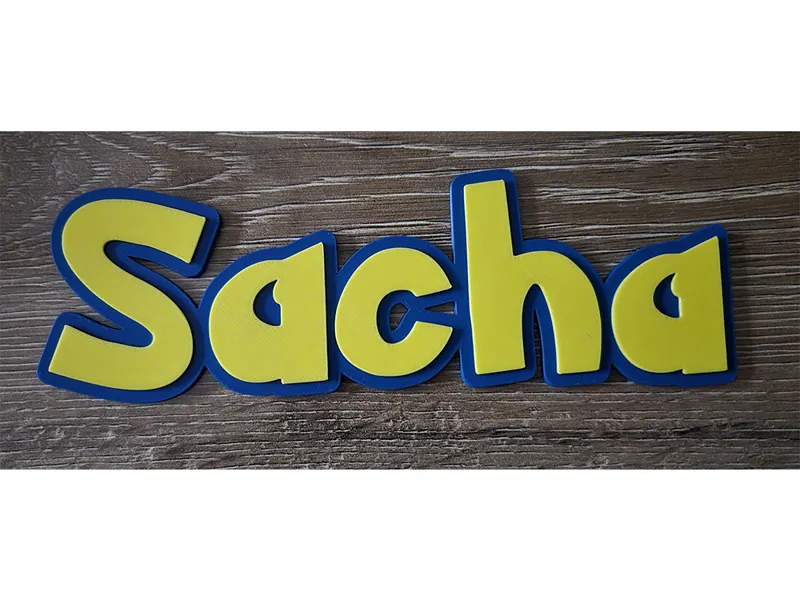 Logo Sacha écriture Pokémon