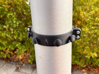 Street Pole Bag Ring for PMD or Trash Bags