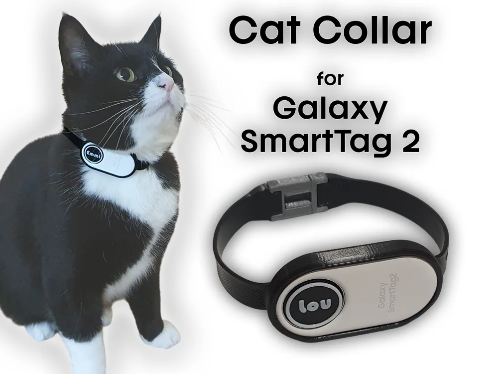 Cat Collar for SmartTag2 by laisch MakerWorld