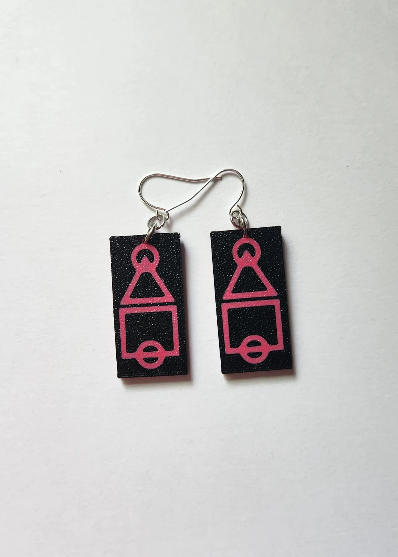 Squid Game earrings view 2