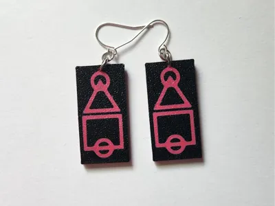 Squid Game earrings