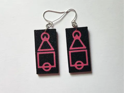 Squid Game earrings