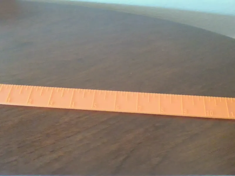 100% Accurate Ruler (very readable)