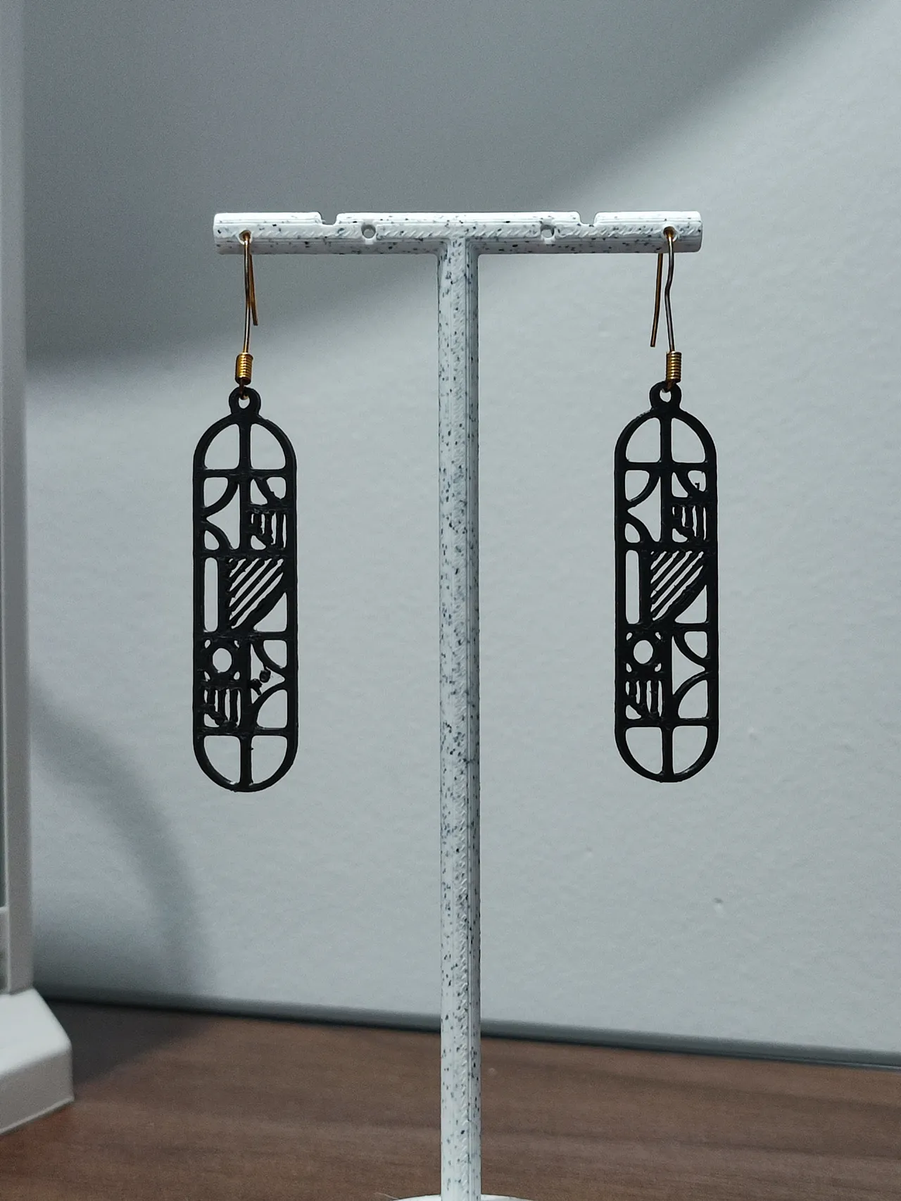 Aretes Ventana Art Déco view 2