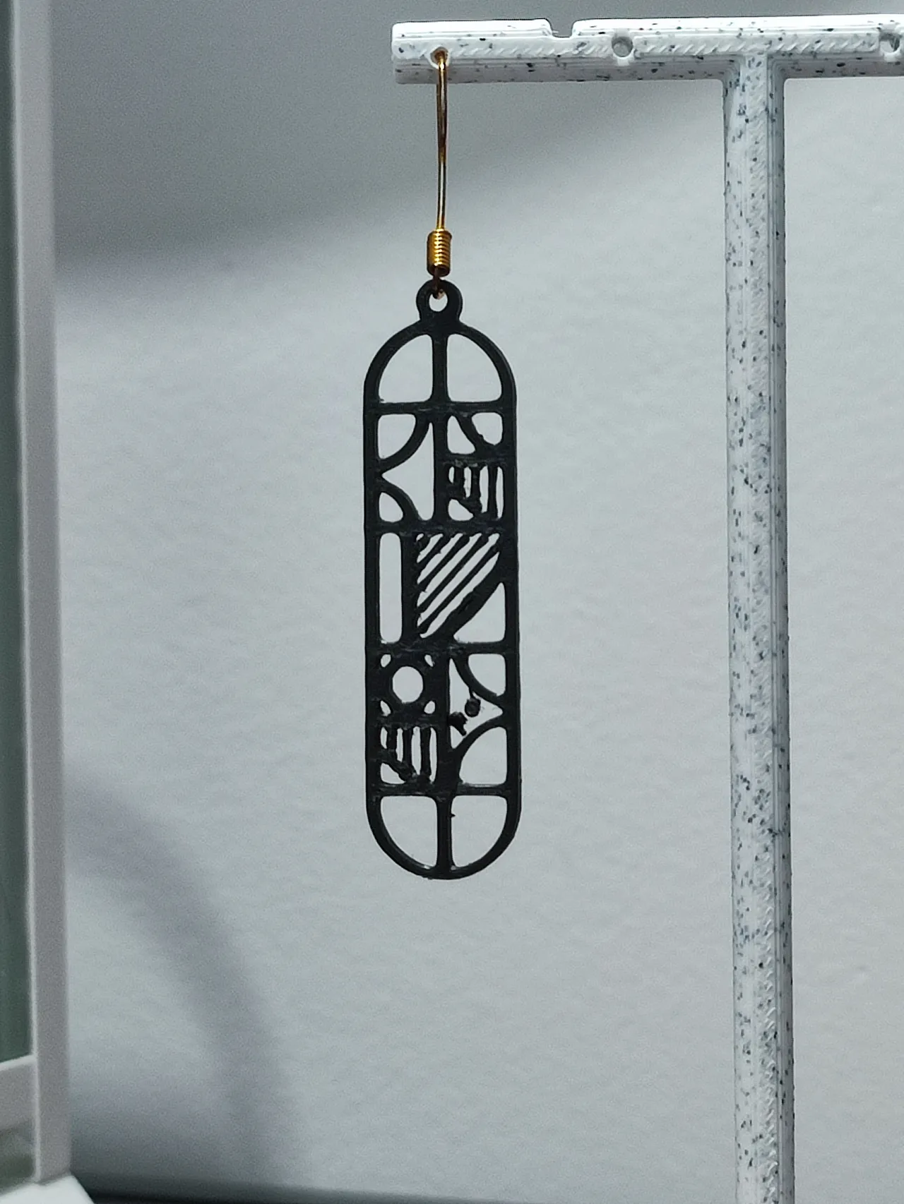 Aretes Ventana Art Déco view 3