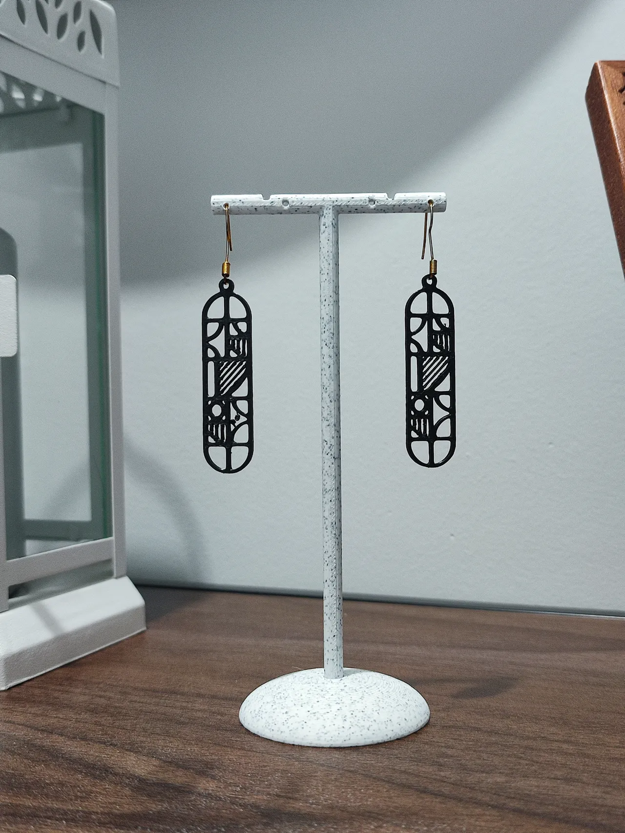 Aretes Ventana Art Déco view 4