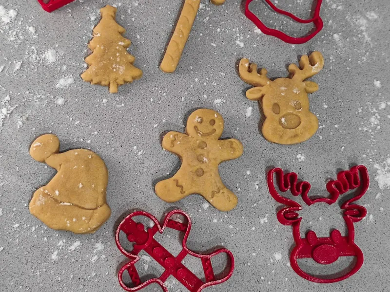 Christmas Cookie Cutter Set (5 Pack)