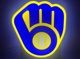 Milwaukee Brewers Lightbox