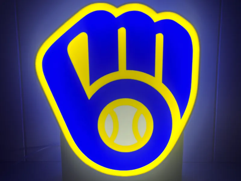 Milwaukee Brewers Lightbox