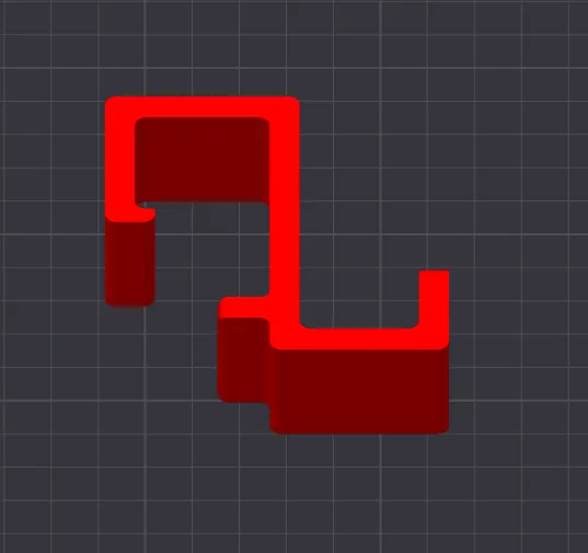 Shower Hook for Framed showers by Markara - MakerWorld