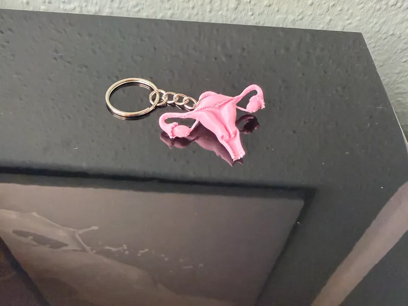 Uterus - Schlüsselanhänger